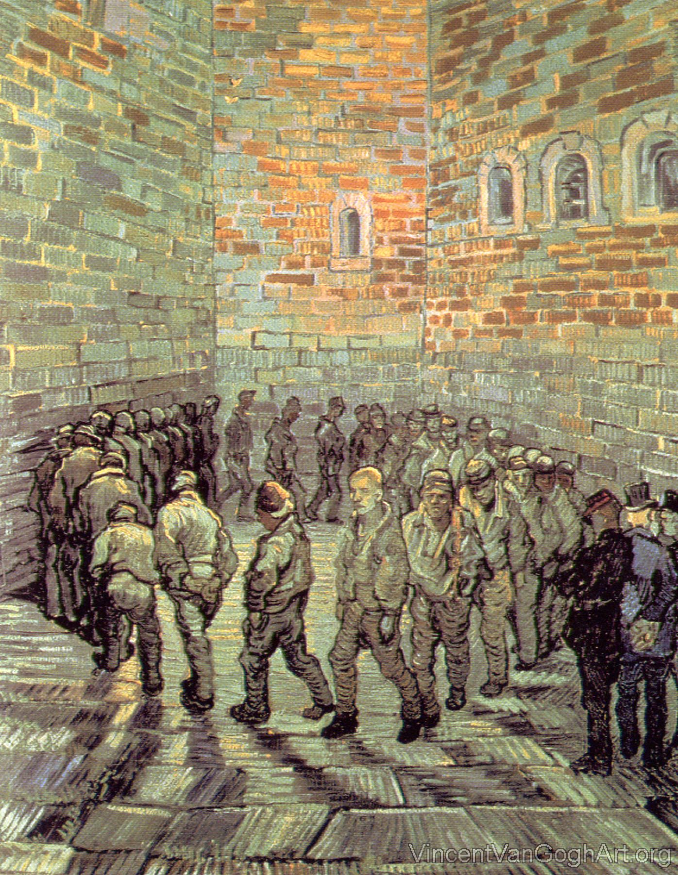 Prisoners Round(after Gustave Dore)